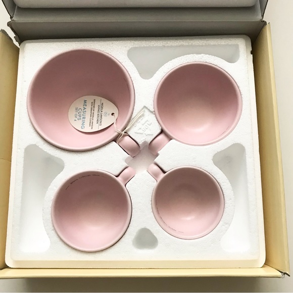 NWB Nigella Lawson Living Kitchen Measuring Cups Set of 4 in Rosebud Pink - Picture 9 of 16